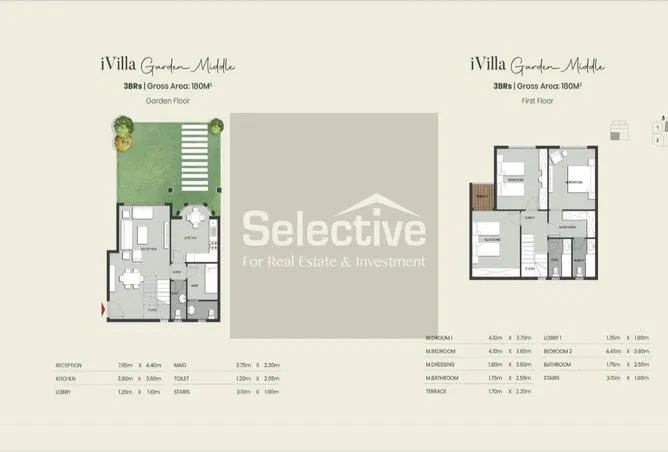 3-bedroom ivilla 180 m² for sale in Central Park