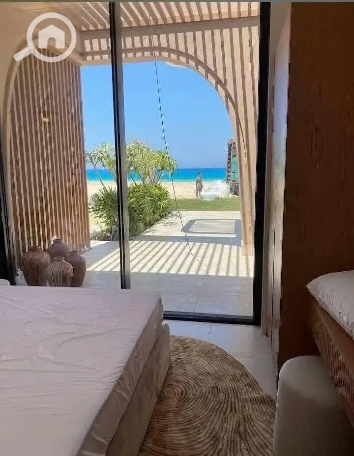 Fully finished chalet for sale in North Coast with a sea view in Sadaf Village, . Prime location, just minutes away from Marassi and