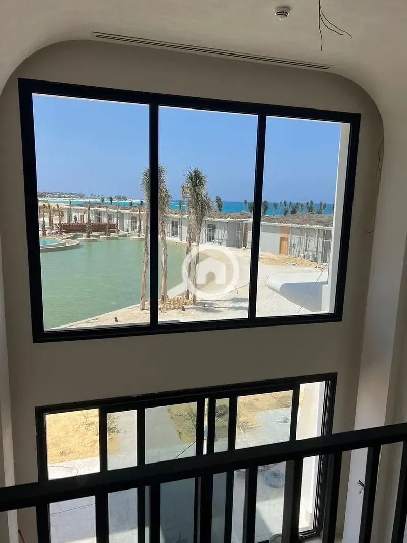Chalet for sale on the North Coast Fully finished with a sea view in Sadaf near Alamein Airport With installments over the longest payment period of u