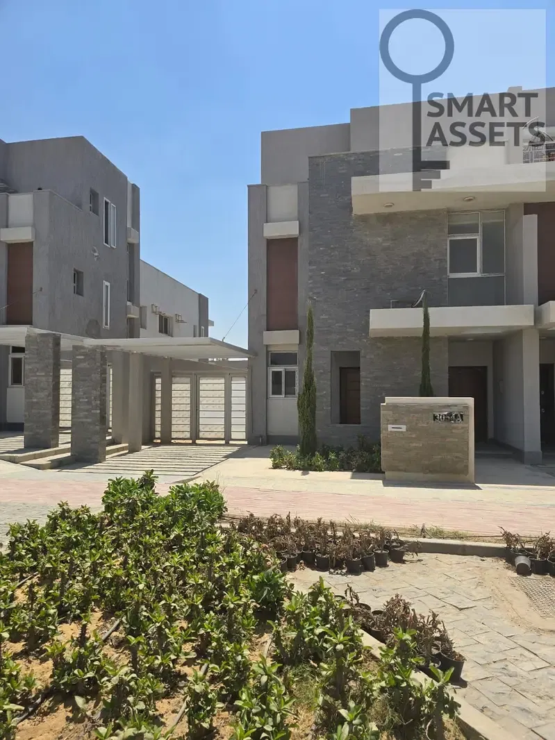 Fully Finished Twin House with Landscape View for Sale at Al Maqsad new capital