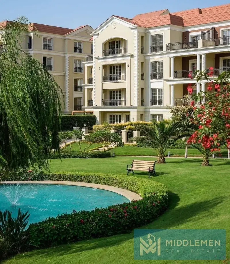 apartment 155m prime location Fully finished Regents square new cairo