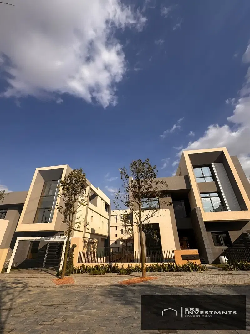 Twin house for sale in Saada Horizon, Fifth Settlement, with a low down payment - open view and prime location.