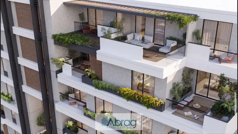 Apartment for sale in the heart of Sheikh Zayed, opposite Al Rabwa compound, at the lowest price per meter in Zayed.