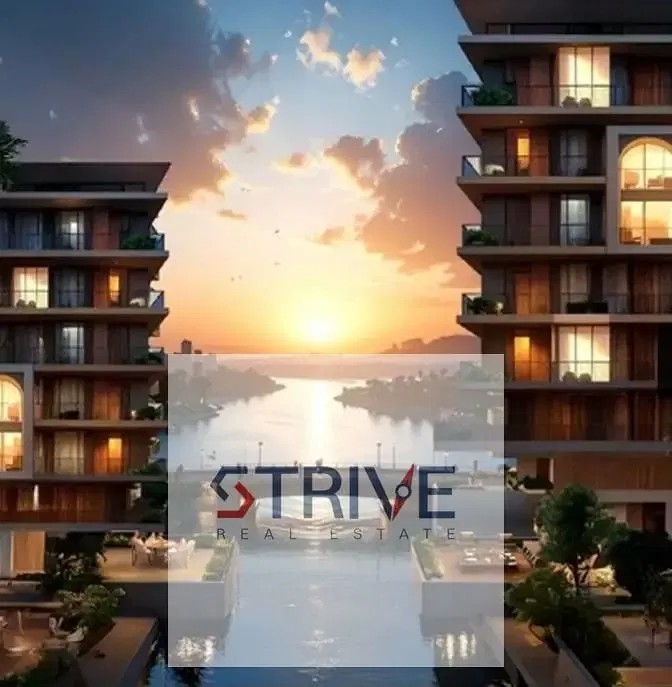 Apartment prime location on open view direct on the nile for sale in Jiran palm hills Sheikh Zayed