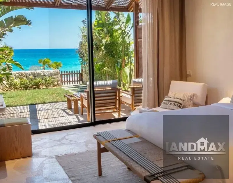 Chalet for Sale in Seashore Ras El Hekma by Hyde Park Direct Lagoon View Below Developer Price Fully Finished 1 Bedroom
