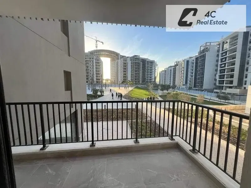 Fully finished studio with ACs, parking, down payment and installments resale below developer price in ZED East New Cairo for sale