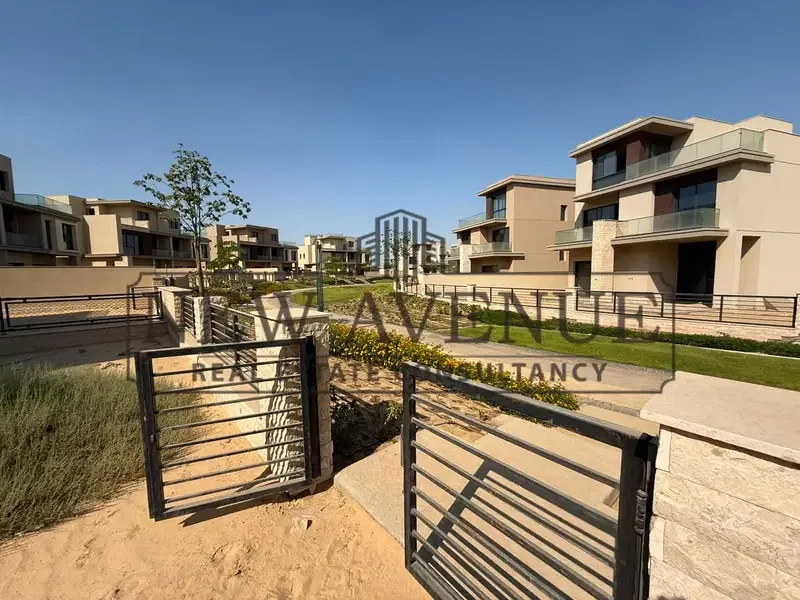 Twin house for sale prime location on greenery view ready to move in the estates by sodic in new zayed