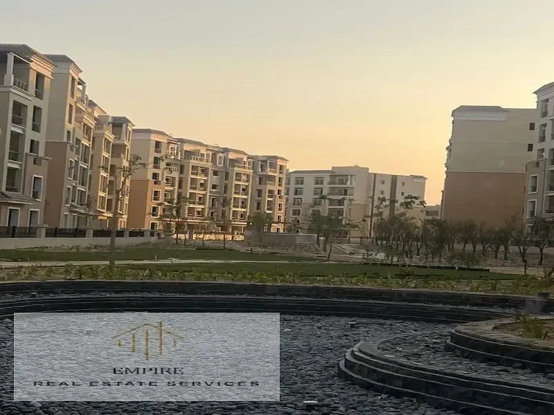 North facing apartment landscape view in Sarai - New Cairo