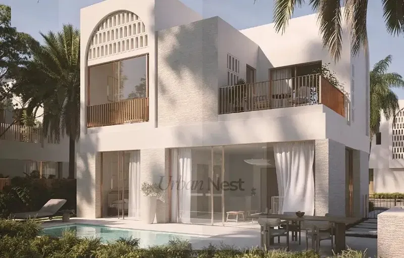 Chalet for sale at Ramla North Coast - Ground - Private gardens - Fully finished
