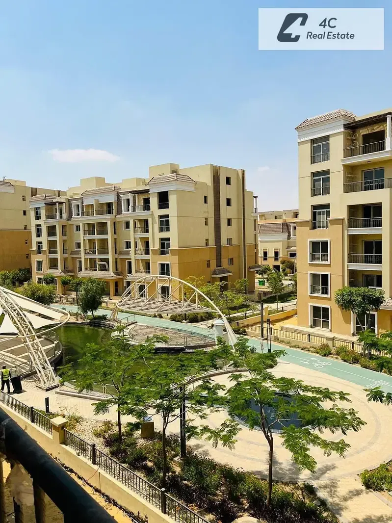 Duplex ready to move with down payment resale below developer price by EGP 4 million in Sarai Sheya New Cairo near Madinaty for sale