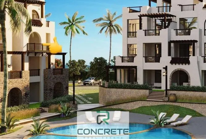 شقة غرفتين 116 م² للبيع في Sahl Hasheesh Resort