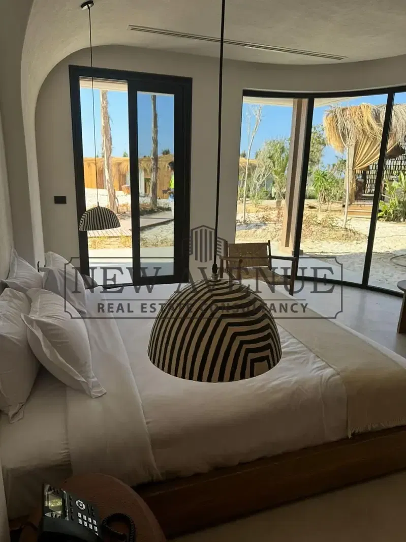 For Sale 180m Ground Floor Chalet with 190m Garden Fully Finished Direct Lagoon View in Zoya LMD
