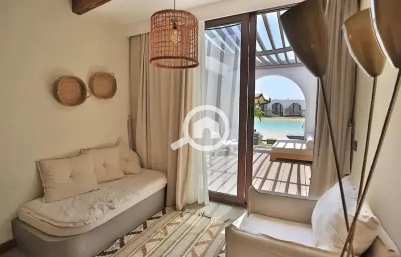 Chalet for sale in Hacienda North Coast, Open Sea View - Fully Finished Prime location, just minutes away from Marassi and the airport