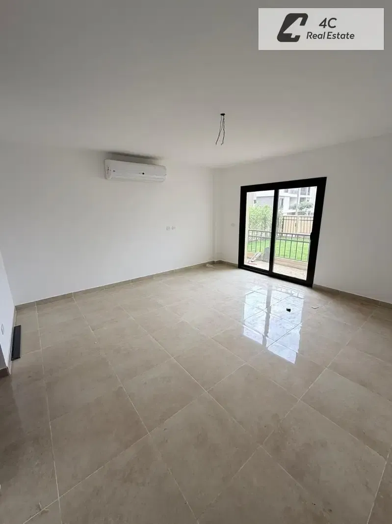 Ground Floor Studio with Private Garden, ready to move Fully Finished with ACs for Sale in Marasem – Fifth Square, New Cairo