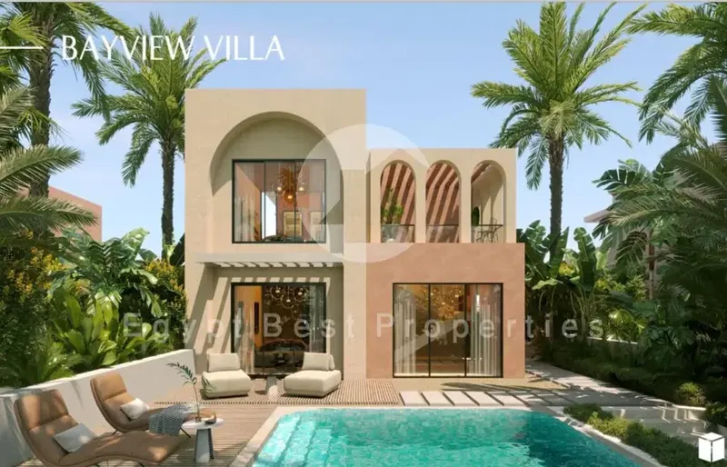 Dusk Villa Resale at Ogami by SODIC, Ras El Hekma | First Row Lagoon | Fully Finished