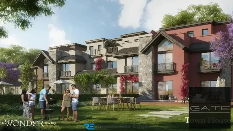 **Resale – Townhouse for Sale in a Prime Location with a Premium View in** The Wonder Mark Mostakbal City **– Available for Quick Sale. **