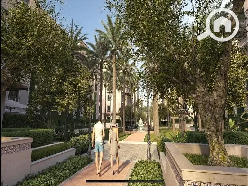 Penthouse for sale in Village West Compound – 213 sqm + 62 sqm terrace. Delivery in 2028; finished with A/C units included. Prime location in Sheikh Z