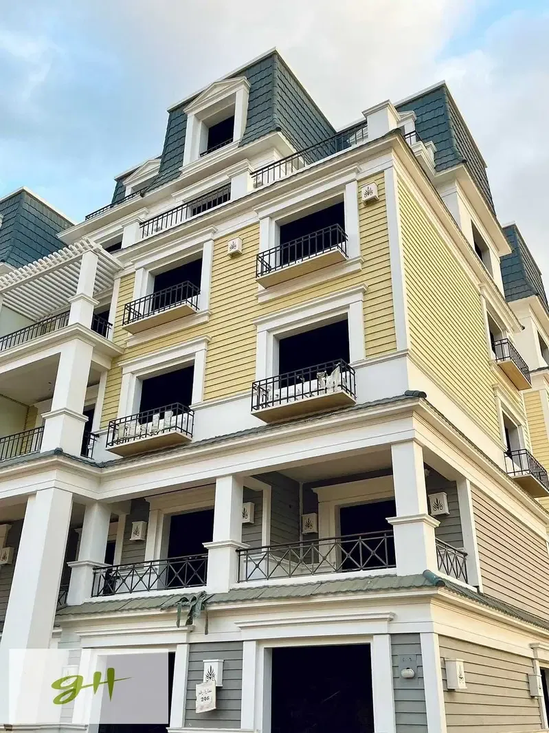 iVilla Sky (255 sqm) with a 30 sqm roof terrace for sale in Mountain View 1.1, New Cairo.