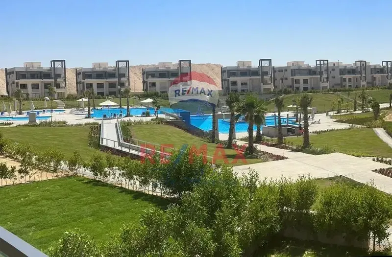Finished townhouse in very prime location ( pool view ) for resale in Gaia Ras ElHekma