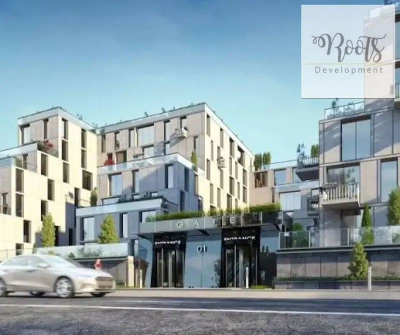 For sale, Studio 60 sqm Prime Location, landscape view in Skyramp - Zayed