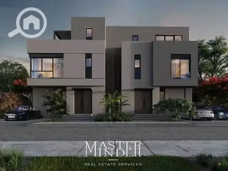Town house with installments till 2031 in The Valleys in Mostakbal City by Hassan Allam