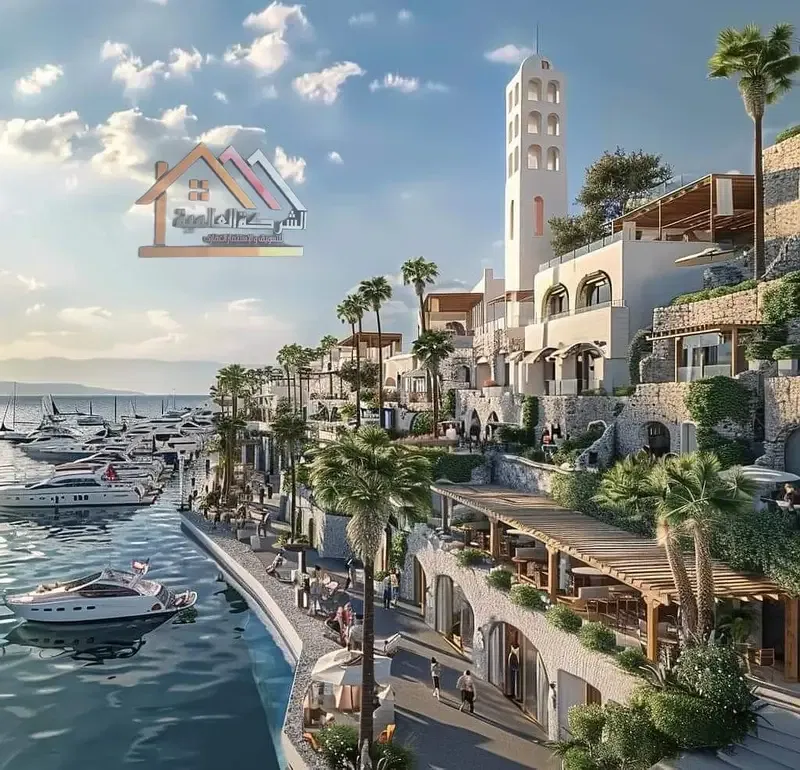 Chalet for sale at Marina with the most beautiful view, first floor