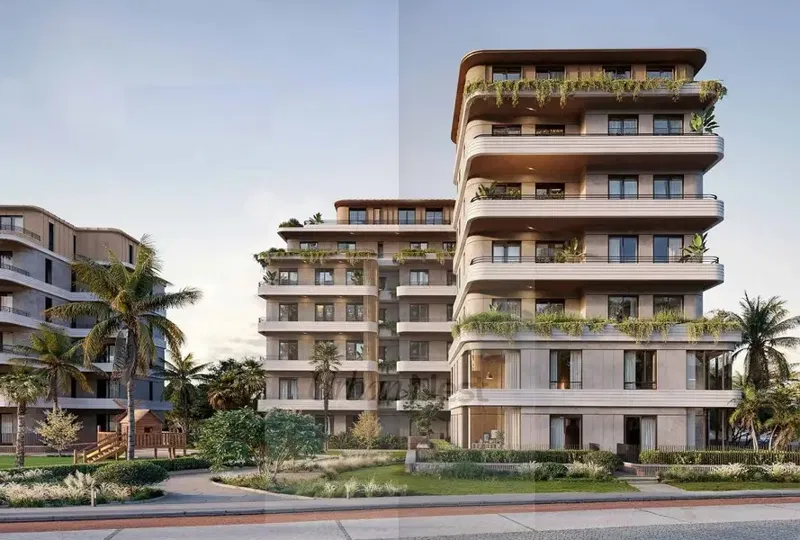 Apartment for sale at Crescent Walk , 6th Settlement , Fully Finished , New Cairo