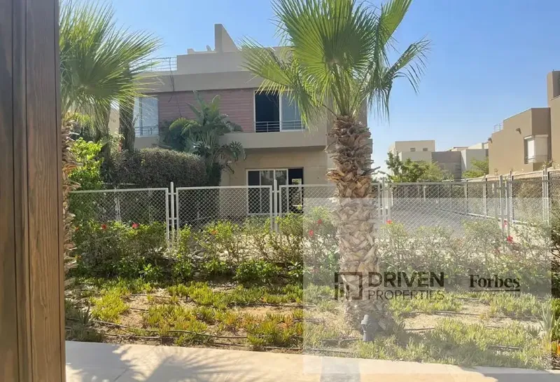 By Installment Ready To Move Twin House With Landscape View For Sale In The Crown Palm Hills Golf Extension 6th of October, Giza