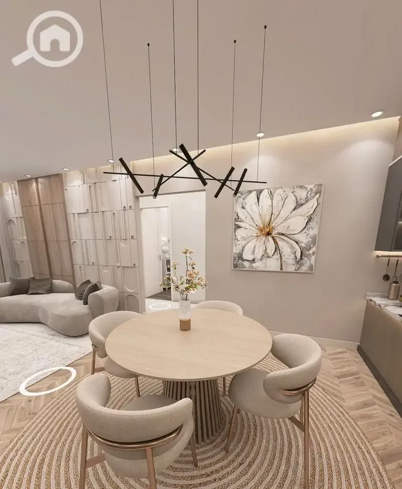 Fully finished apartment with a maritime (Bahary) view for sale, directly on the Middle Ring Road in the Fifth Settlement (6th District)