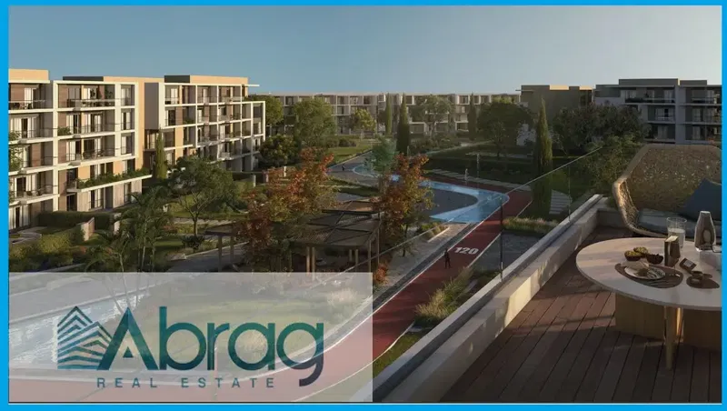 108 sqm apartment for sale with a 57 sqm garden inside the Terras compound in Sheikh Zayed for a great price.