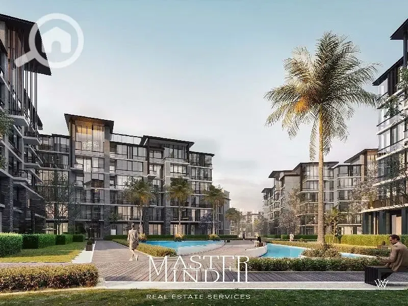 Fully finished Apartment with Garden for sale with attractive price and installments in The View by Waterway