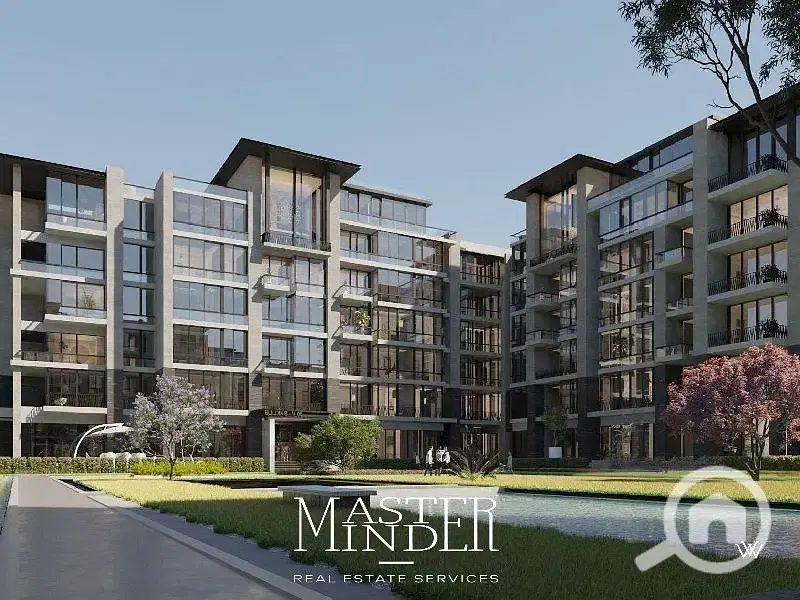 Fully finished Apartment with Garden for sale with attractive price and installments in The View by Waterway