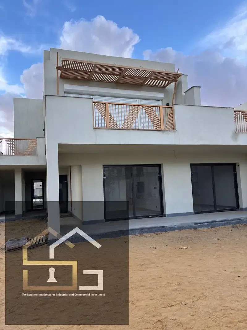 Fully finished Twin house for Sale in Playa Ghazala direct on lagoon