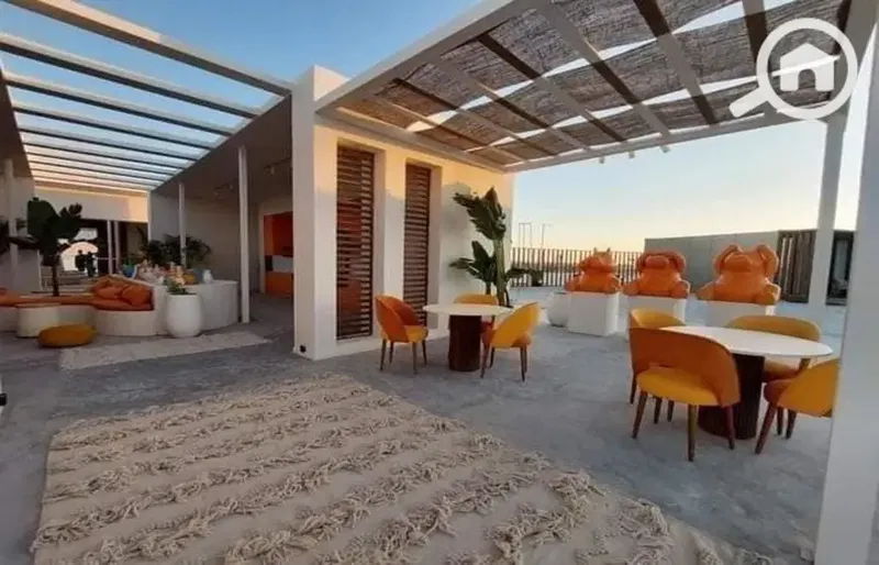 Fully finished chalet with ACs for sale with a double sea view in Silversands