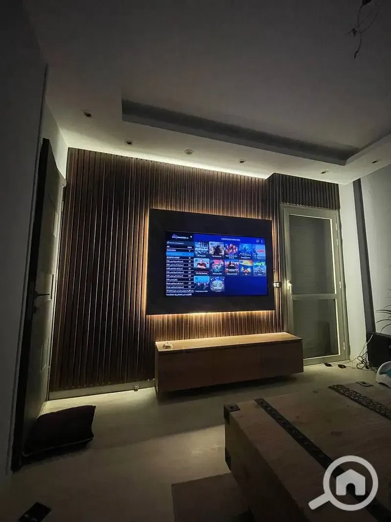 Immediate delivery ground apartment in Garden Compound Stone Residence, New Cairo, Fifth Settlement