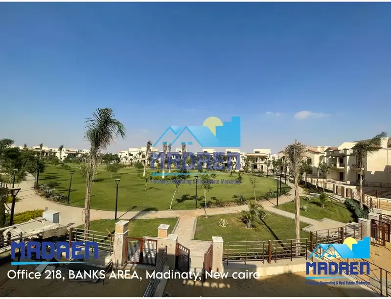 For sale in Madinaty, Twin House Villa E3 in Four Seasons