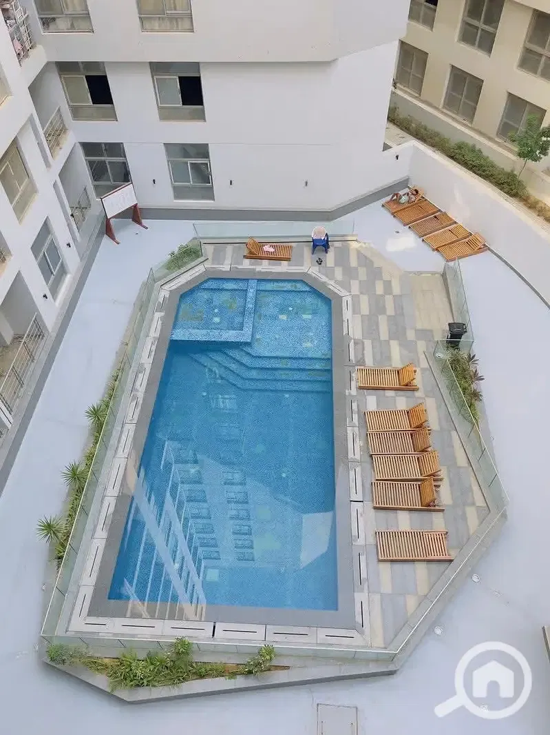 Resale Apartment for Sale 120 m 2 Bedrooms | Pool View Semi Finished One Kattameya