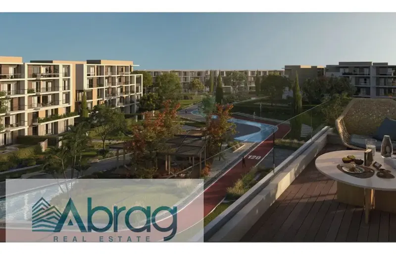 Ground floor apartment with garden for sale in Terrace Compound, Sheikh Zayed. Two bedrooms, with payment facilities. Prime location.