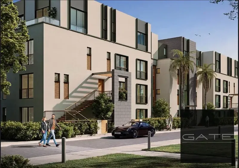 For sale Quattro in Garden Lakes Compound Hyde Park, Eastern Expansion, October | Resale, delivery in a year with a down payment of 6.1 million