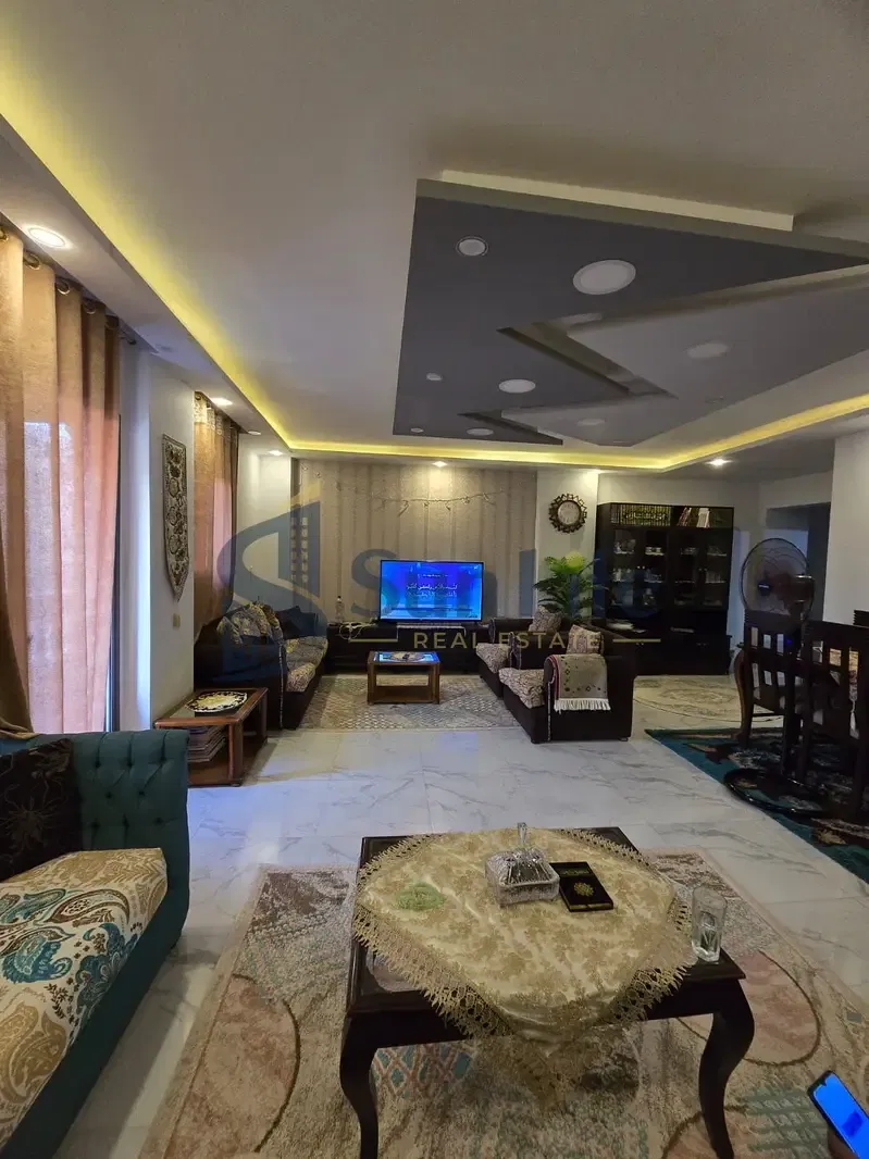 A bargain apartment for sale, finished with a northern view and an open view in Al-Firdaws City, in the investment area, in front of Dream Land and next to Al-Ashgar neighborhood, 6th of October.