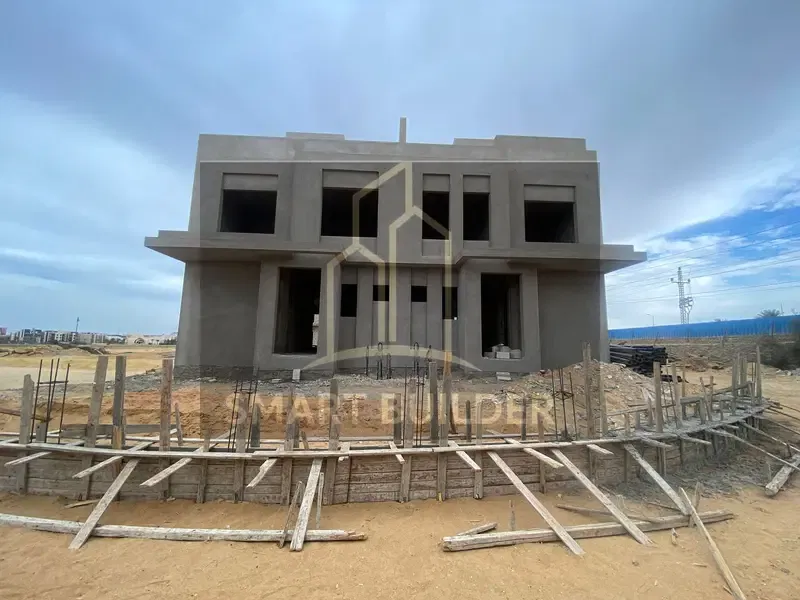 Lake west 3-sheikh Zayed-villa twin Land area 316 m - BUA 260 m -