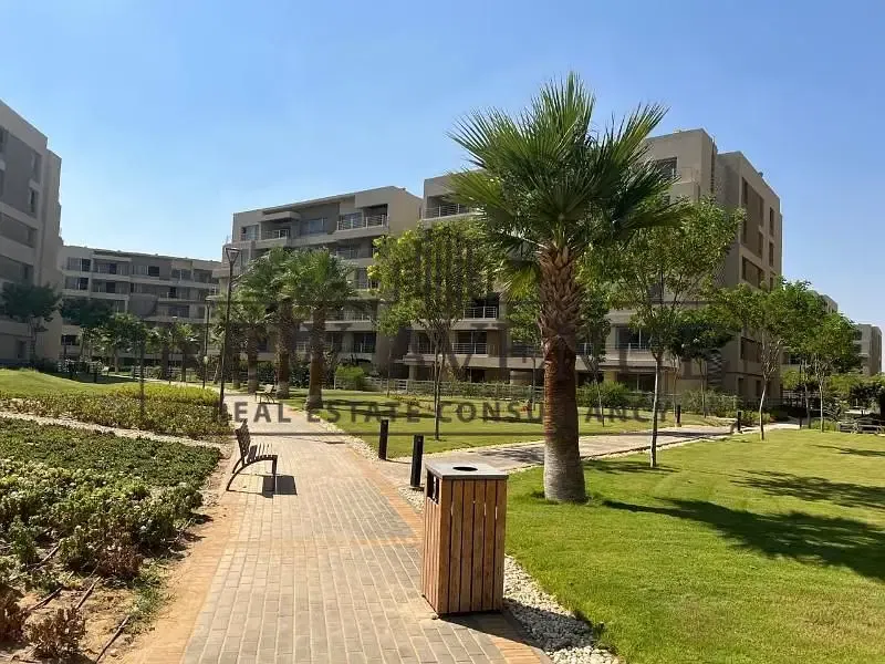 Under market price fully finished Apartment for sale palm hills ( capital gardens ) prime location ready to move with ACs