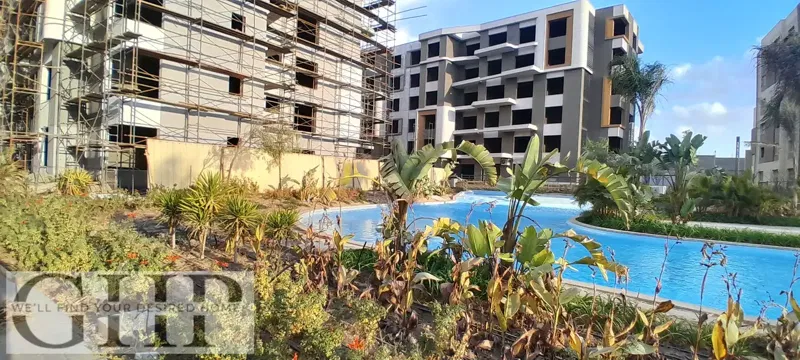 Apartment Fully Finished Direct in lagoon for Sale in Palm Hills New Cairo