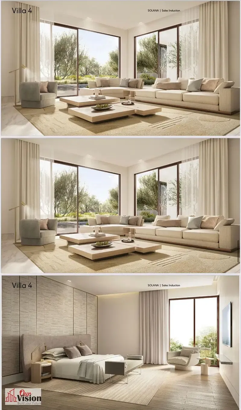 For sale, a distinguished villa in "Solana" (Phase C2) with a land area of 600 square meters (one of only 3 villas of this size in the phase). Built area: 240 Garden space: 480 Location.