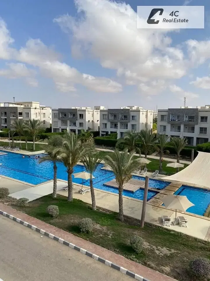 Resale chalet for sale 2 bedrooms with Dp & installments ultra super lux finishing prime location special view in Amwaj Al Ahly Sabbour North Coast