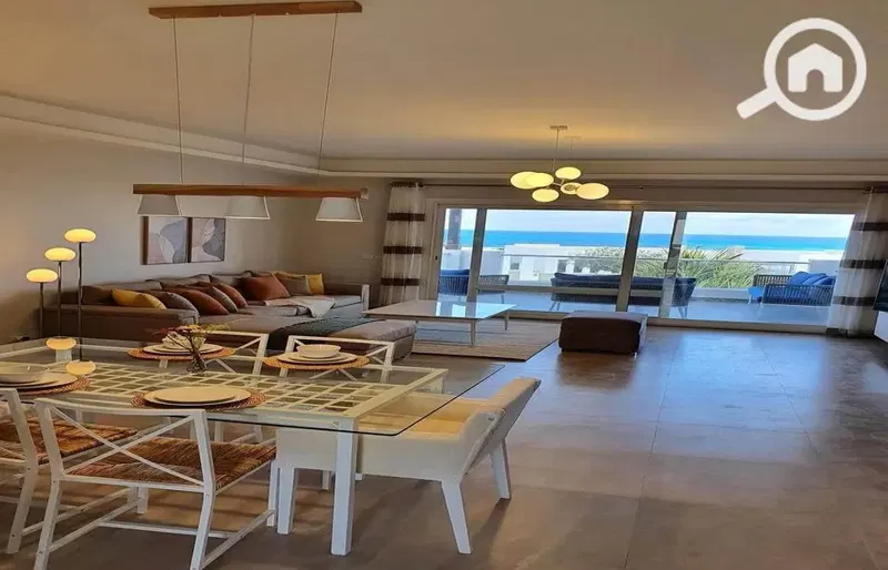 Fully finished chalet with ACs for sale in Dose, Ras El Hekma (North Coast) Located next to La Vista Bay and Waterway