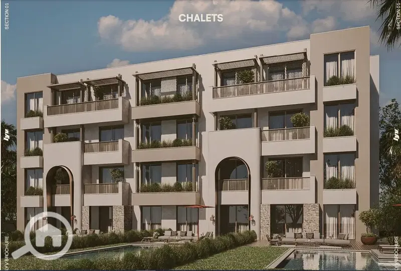 Resale chalet for sale at the lowest price; lagoon view; ready for handover in one year; installment plan available