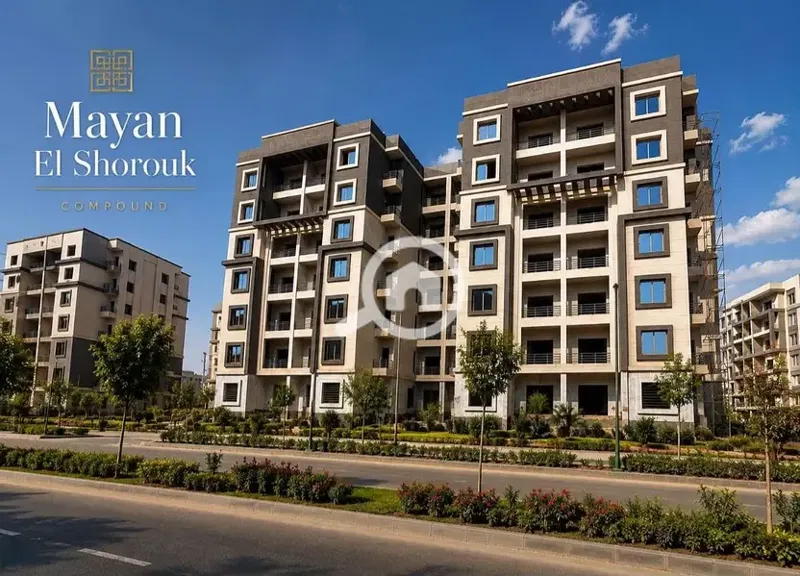 Fully finished apartment for sale in El Shorouk, near Madinaty (Mayan El Shorouk)