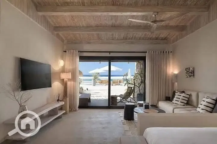 Fully finished chalet with ACs for sale in Marsa Baghush, Sidi Heneish (North Coast)