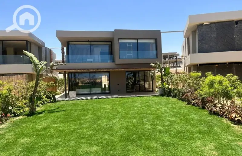 Fully Finished Sea View Chalet for Sale at Marsa Baghush – Sidi Heneish Beach: Pristine sandy beach with crystal-clear waters.
